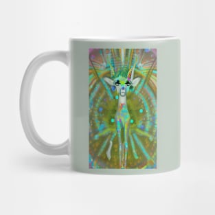 Trippy Llama Unicorn Mug